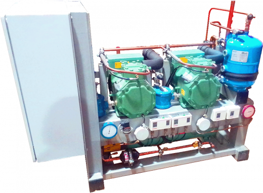 Компрессорный агрегат REFRUS АКп-MT-B-2х2HС-2.2Y-R404